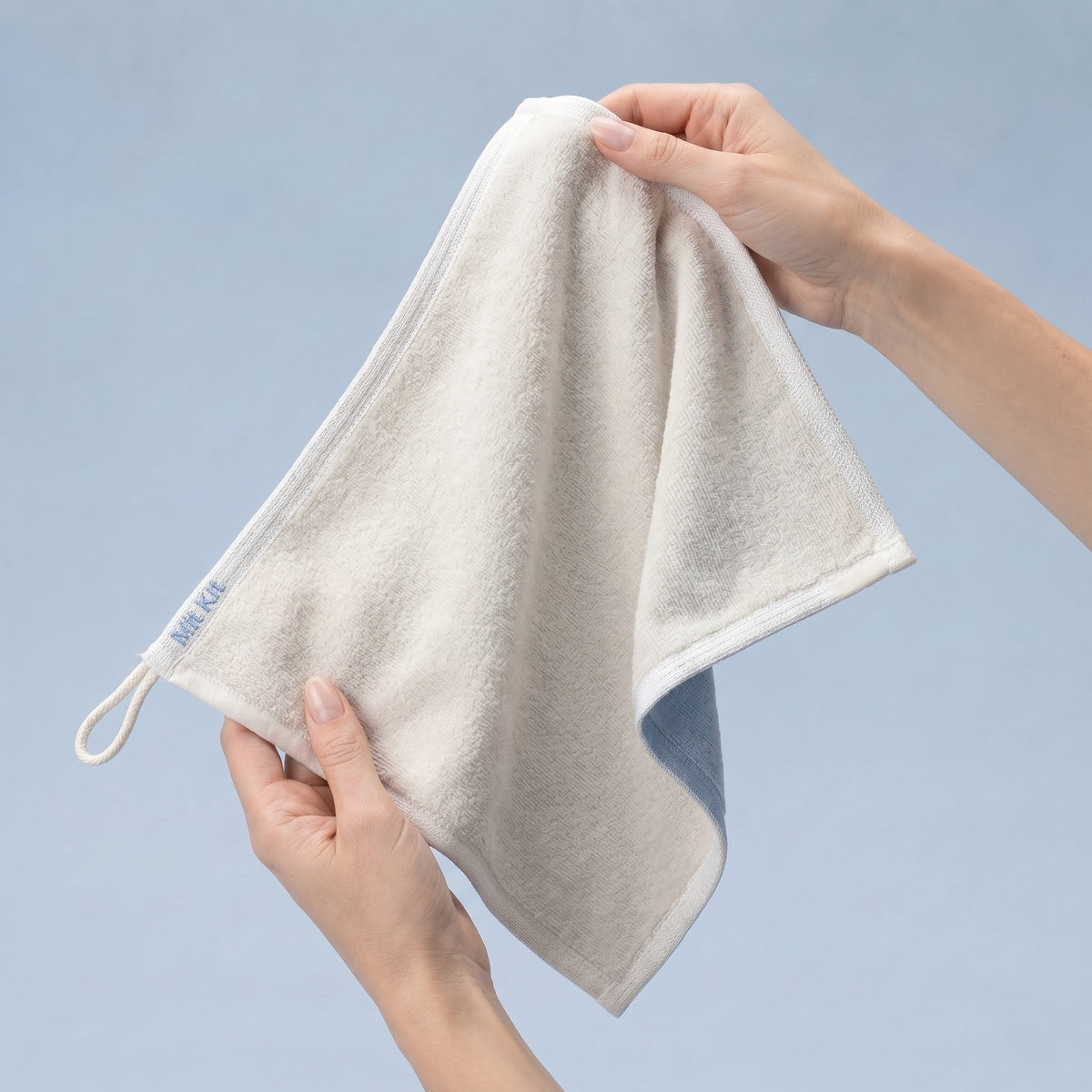 Mit Kit cotton Finishing Cloth designed to gently dry the intimate area after cleansing